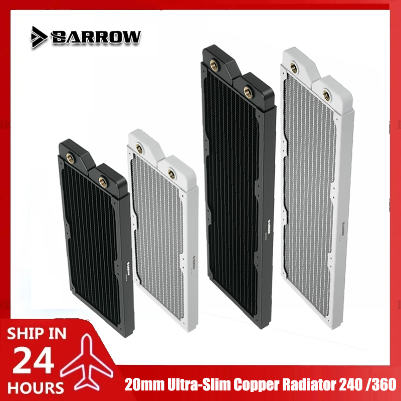 Rtx 4090 Water Block - BARROW Ultra-Slim Watercooler Radiator 20mm 240