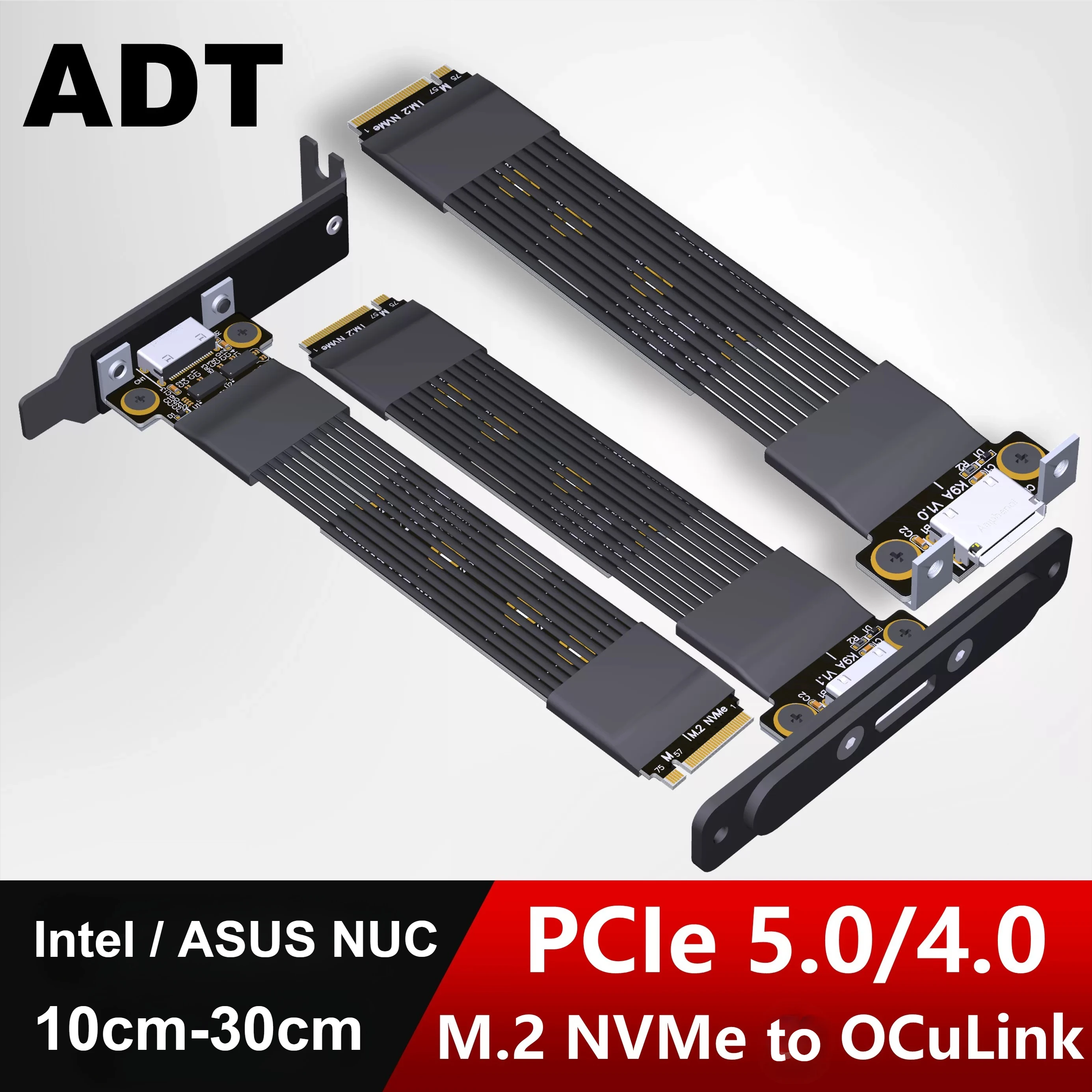 K49SQ-BK14 EGPU OCuLink GPU Ch - Pcie 5.0 Gpu Riser Cable recension och pris