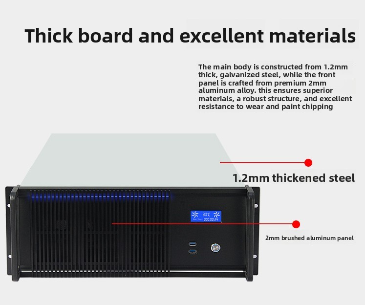 For 4U Multi Channel GPU Serve - Server Gpu Chassis 4U recension och pris