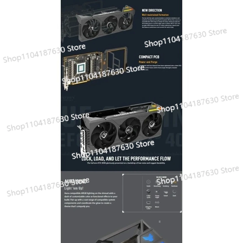 4090 Graphics ROG STRIX RTX409 - Graphics Card 24Gb Gddr6X recension och pris