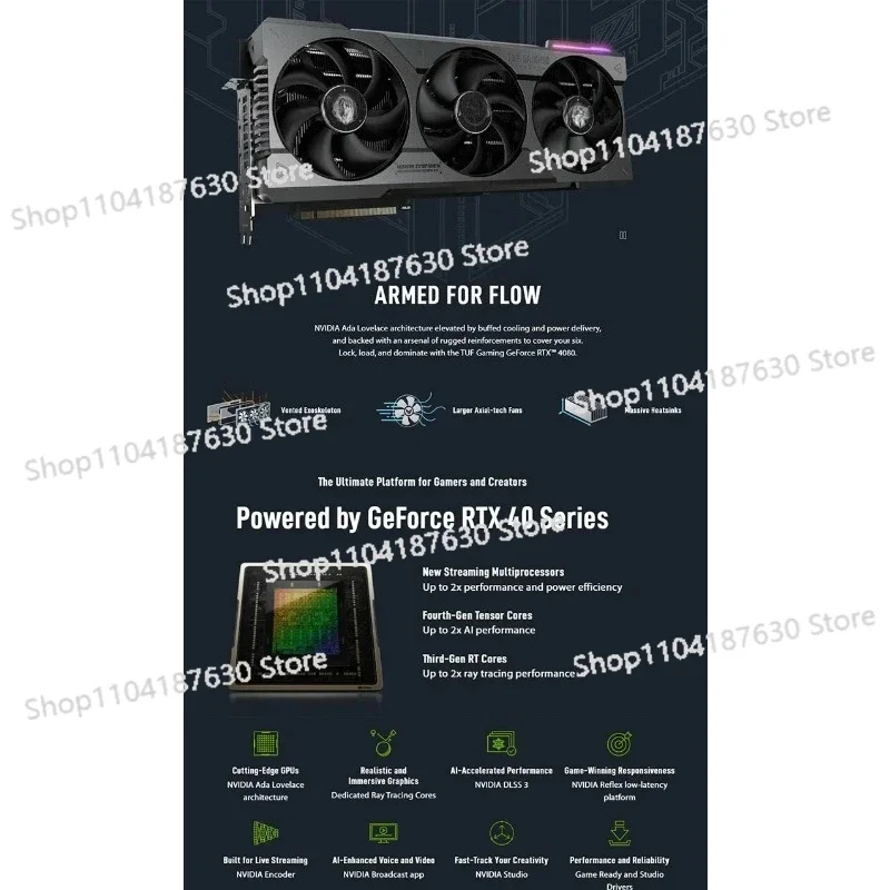 4090 Graphics ROG STRIX RTX409 - Graphics Card 24Gb Gddr6X recension och pris