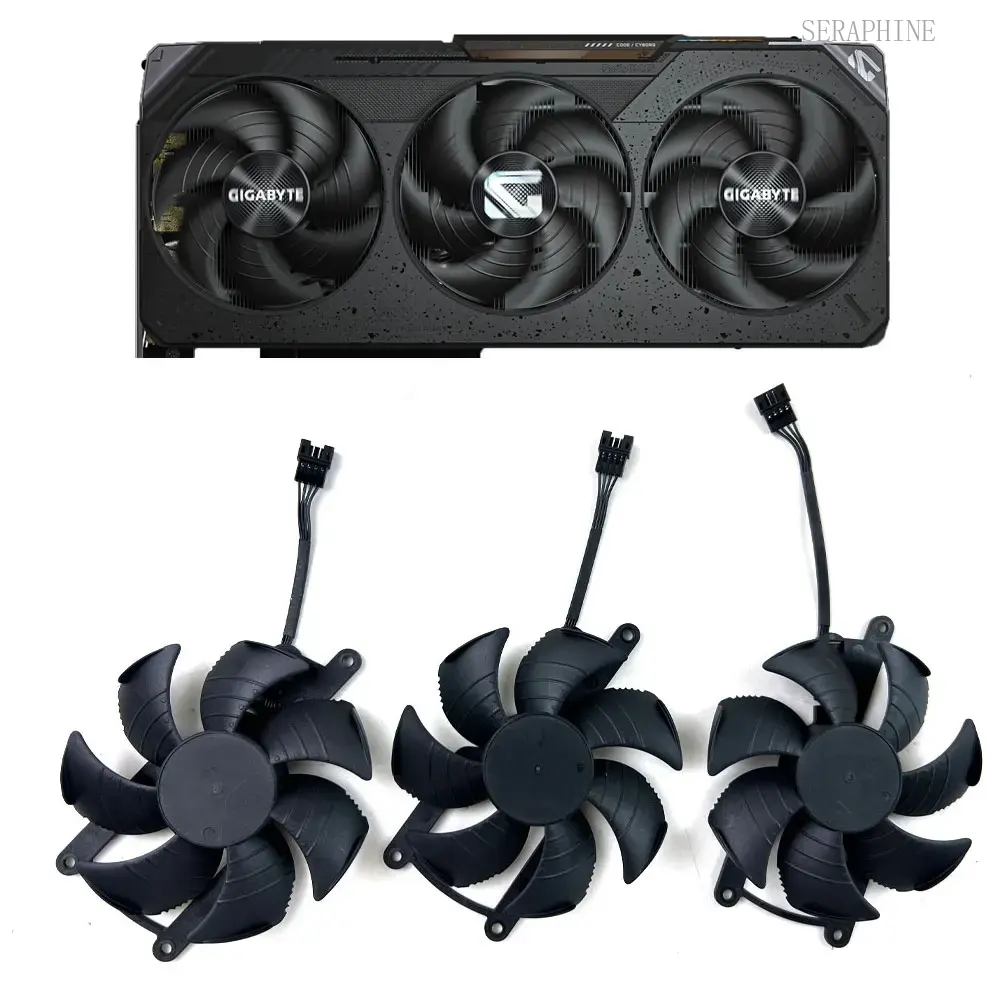 NEW Cooling Fan 88MM 4PIN PLA0 - Rx 9070 Xt recension och pris