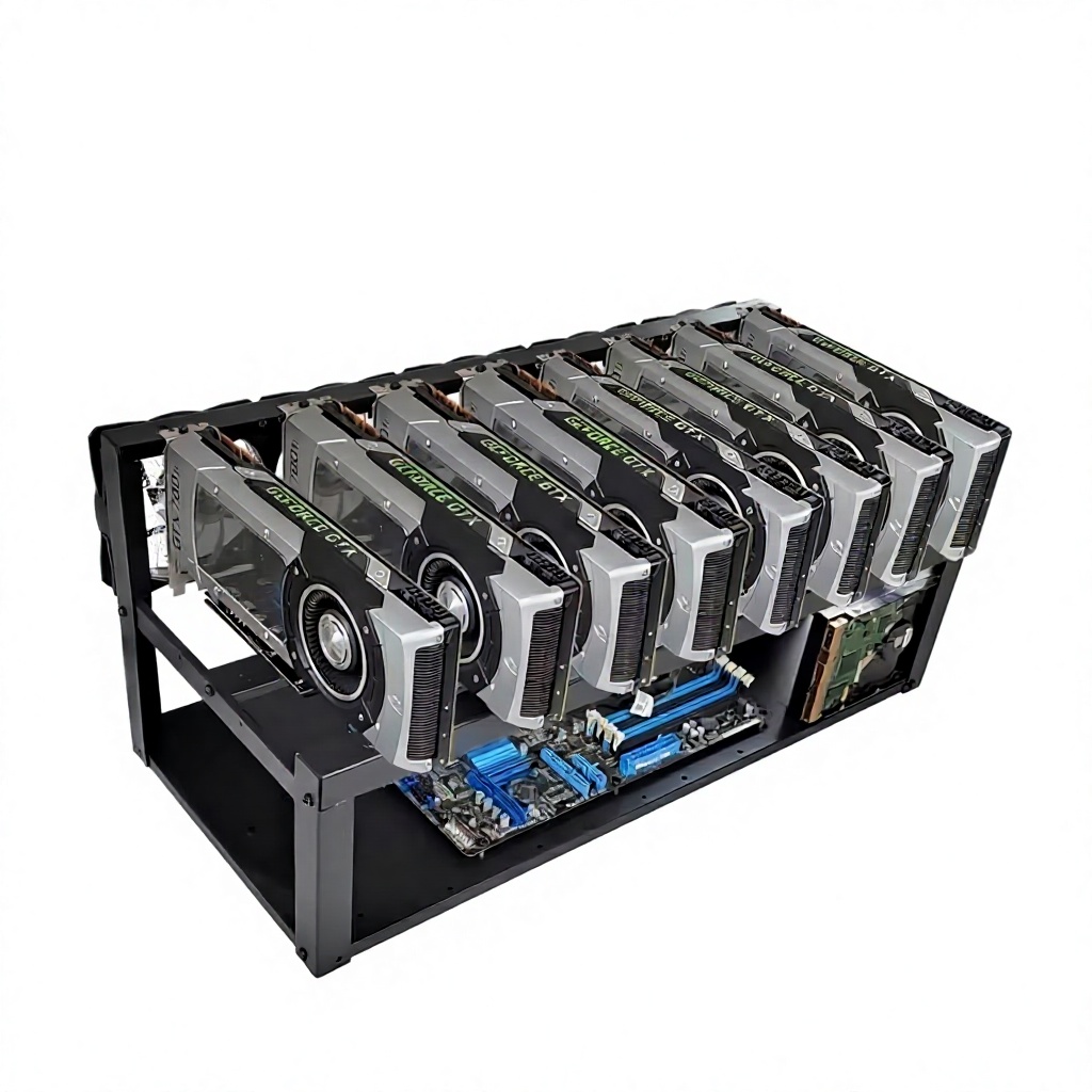 CMP 170HX  8-GPU Open Frame Mi - Gpu Mining Rig Frame 8 Gpu recension och pris